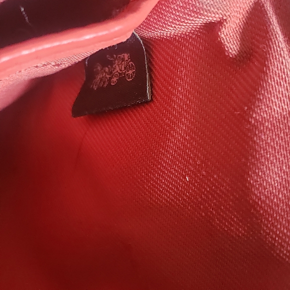 Coach Nolita 22 With Cut Out Tea Rose - with Gunmetal Chain - Picture 11 of 14